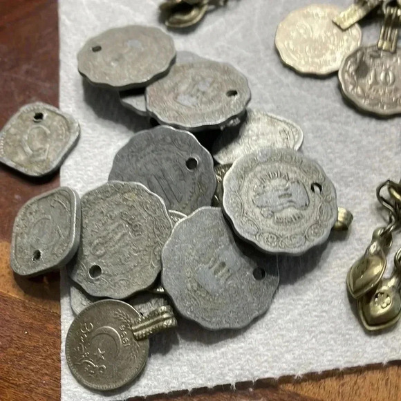 Vintage Afghan lapis and bell bundle - Picture 9 of 9